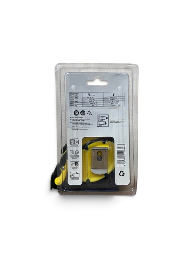 HUA NAN Measuring Tape 7.5M/25FT Black and Yellow - Image 4