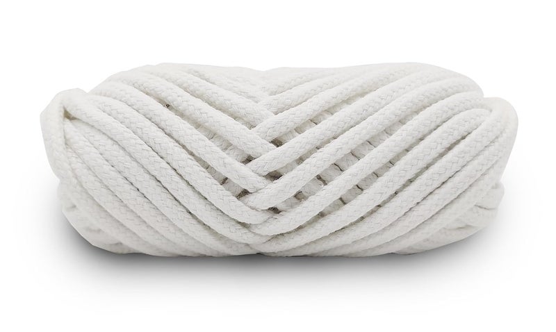 ProKart Premium Nada/Pajama Dori Strings (Cotton) Quality || 100% Pure Cotton Strings for Ethnic Indian Dresses, Pajama, Lehenga, Saree, Petticoat, salwars, chudidars (10 Meter, Round White) - Image 2