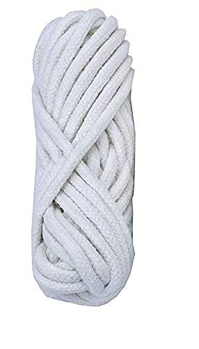 ProKart Premium Nada/Pajama Dori Strings (Cotton) Quality || 100% Pure Cotton Strings for Ethnic Indian Dresses, Pajama, Lehenga, Saree, Petticoat, salwars, chudidars (10 Meter, Round White) - Image 1