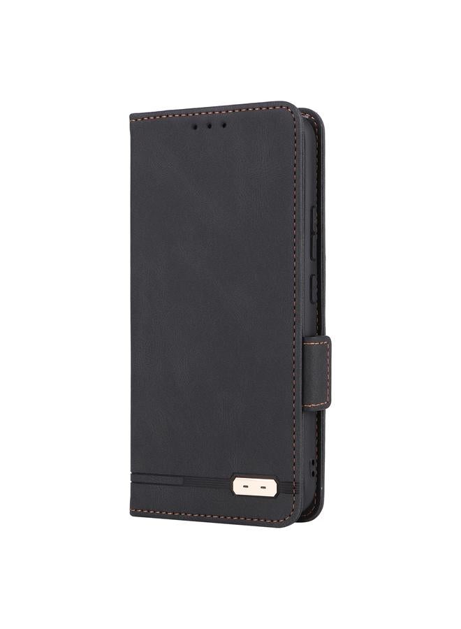 S-TOP Case For Samsung Galaxy A34 5G Magnetic Clasp Leather Phone Case - Image 2