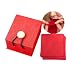 Grospe Traditional Chinese Lipstick 12 PCS Makeup Rouge Lipstick Papers Nonstick Cup Longlasting Matte with Red Storage Box Rose - Image 2