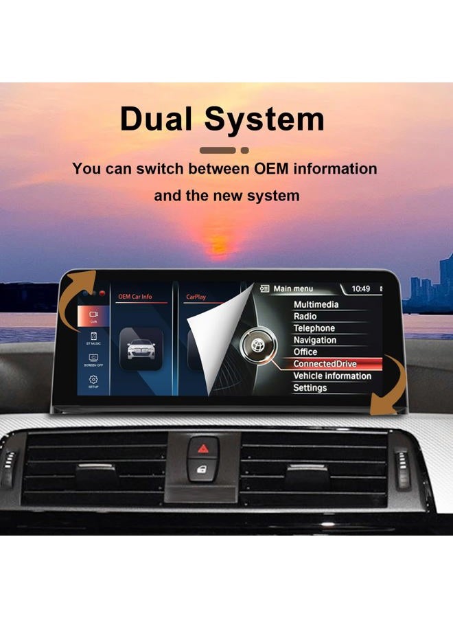 YEEHUNG Linux 10.25" Car Radio Multimedia Screen for BMW 2013-2016 1 3 Series F20 F30 with 6PIN NBT CIC, CarPlay Android Auto Support for Calls Using OEM Bluetooth - Image 4