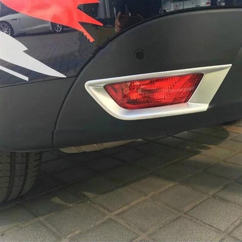 DEMULAX ABS Chrome Fog Light Covers for Jaguar F-Pace - Image 3