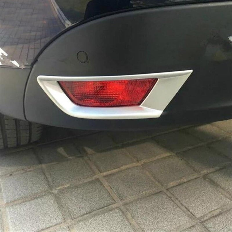 DEMULAX ABS Chrome Fog Light Covers for Jaguar F-Pace - Image 4