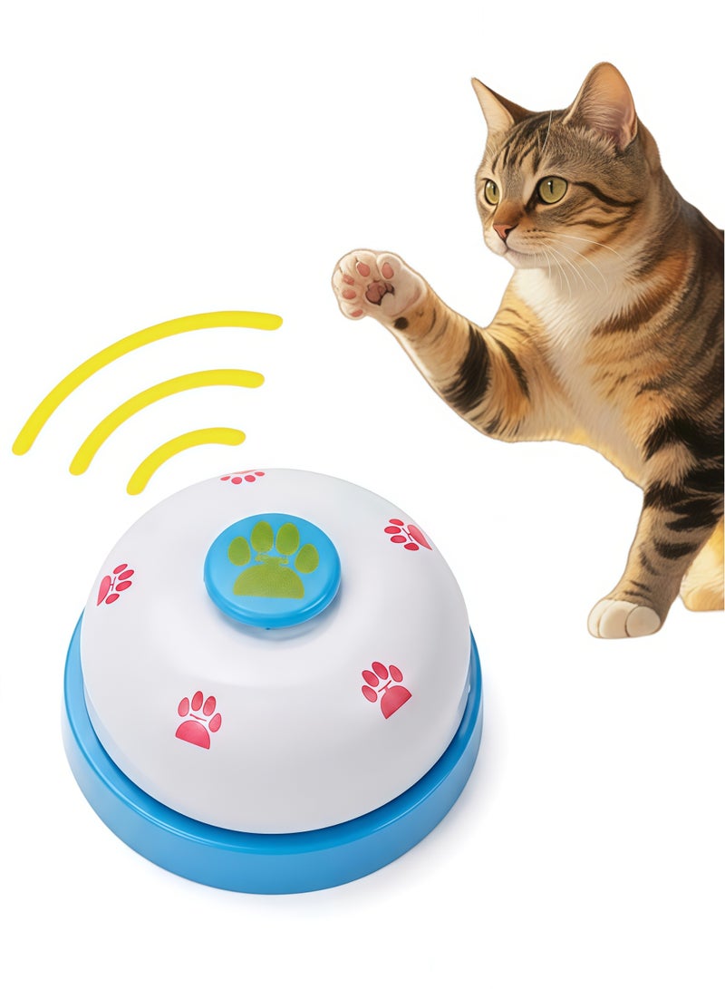 Pet Toys – Dog & Cat Training Bell, Interactive Press Button, Safe Non-Toxic Material, Small Size 7.2×7.2×4.9cm, Fun for Training & Communication, Suitable for Small,Medium,Large Cat and Dog - Image 1