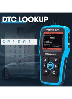 Topdon Elite OBD2 Scanner ABS SRS Diagnostic Tool for Full OBD2 Functions and Warning Light Turn-off with Built-in DTC Lookup OBDCAN  - Image 2