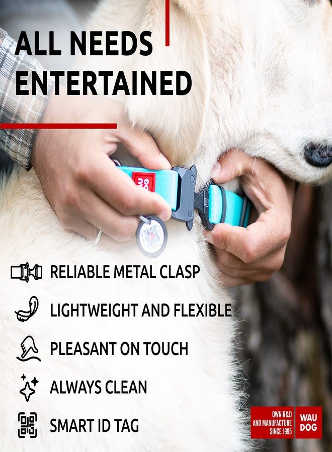 WAUDOG Waterproof Dog Collar - Adjustable Dog Collar with Air Holder and QR Dog Tag for Large Dogs, Small and Medium Dogs - Image 5