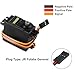 AEDIKO 6pcs MG995 Servo Motor Control 180 Angle Metal Gear Servo Digital High Speed Torque Servo Motor - Image 3