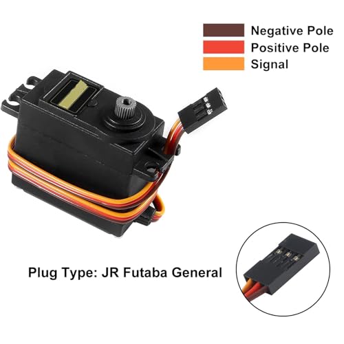 AEDIKO 6pcs MG995 Servo Motor Control 180 Angle Metal Gear Servo Digital High Speed Torque Servo Motor - Image 5