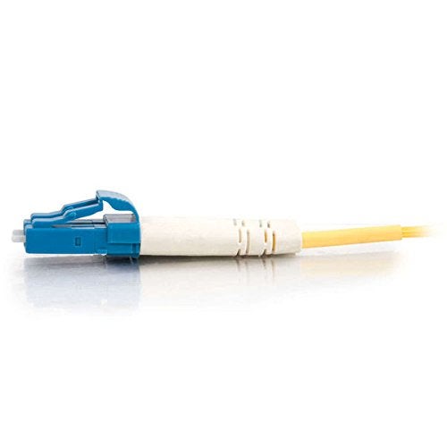 C2G Legrand - C2G LC to LC Fiber Optic Cable, 9/125 Fiber Optic Cable, Yellow Fiber Cable, 3 Meter (9.8 Feet) OS2 Single-Mode Cable, Fiber Patch Cable, 1 Count, C2G 28758 - Image 4