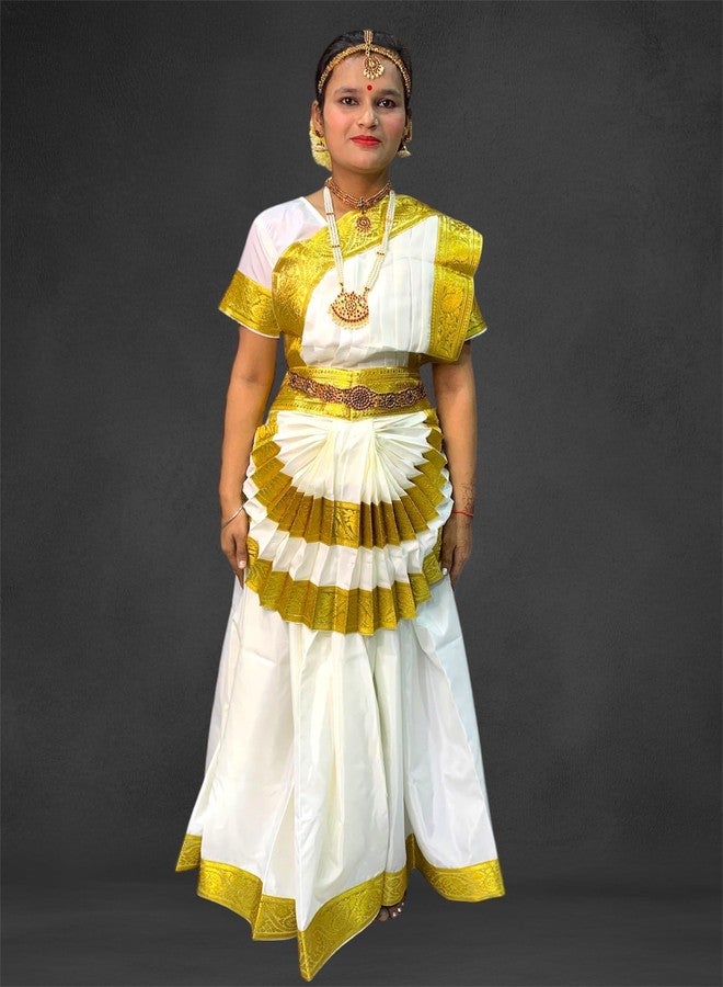 TWINKLE TOTS - Bharatnatyam,Mohiniyattam,Odissi,Kaalbeliya All Dress for Girls School Functions,Tredinational Dance,Events,Photoshoot - Image 4