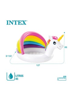 Generic Unicorn Inflatable Kiddie Pool 127x102x69cm  - Image 3