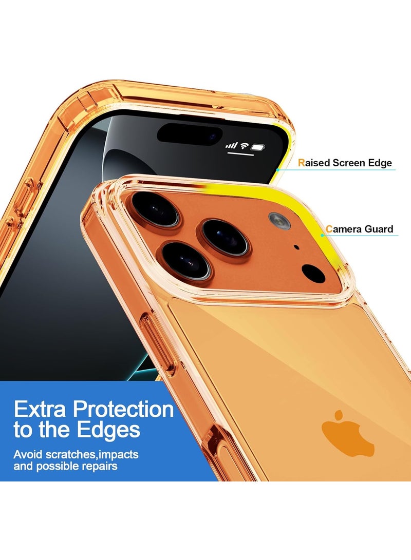 Crystal Clear Case for IP 17 Pro Max(2025), [Anti-Yellowing] Hard Back Slim Shockproof Bumper Anti-Scratch, Suitable for Wireless Charging - Image 5