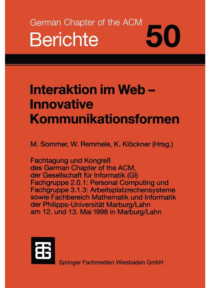 Interaktion im Web - Innovative Kommunikationsformen 