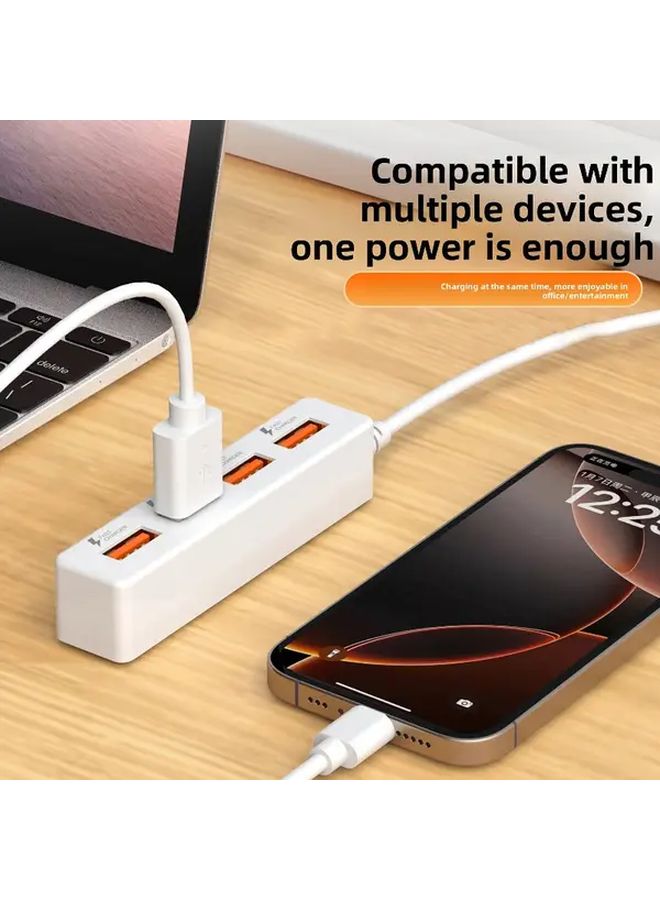 8 منفذ شاحن USB للجدار 25W محطة شحن سريع مع 4 منافذ USB A و 4 منافذ Type C - Image 2