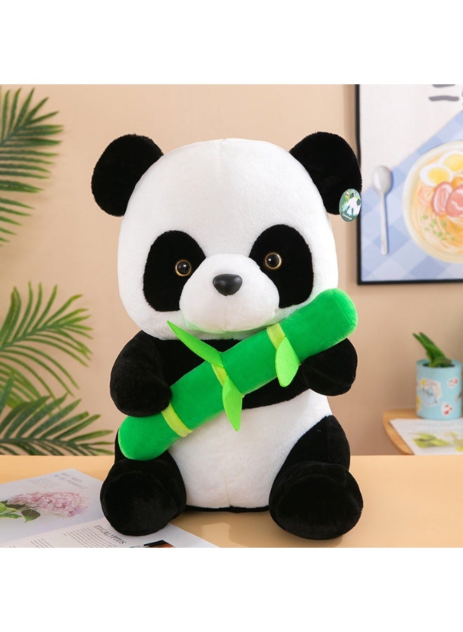 آنا دمى دببة باندا مصنوعة من ورق البامبو - ألعاب قماشية ناعمة - Image 1