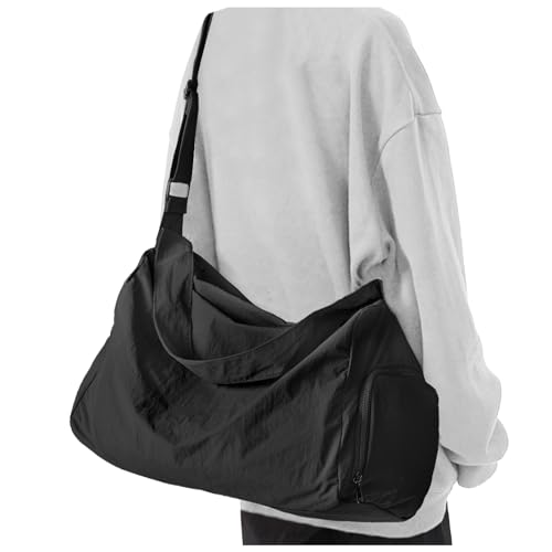 wassdins Large Gym Bag with Shoe Compartment Workout Sport Duffle Bag for Women Travel Waterproof Shoulder Overnight Bags Lightweight Carry on Tote Bags for Swim Yoga Dance - Image 1