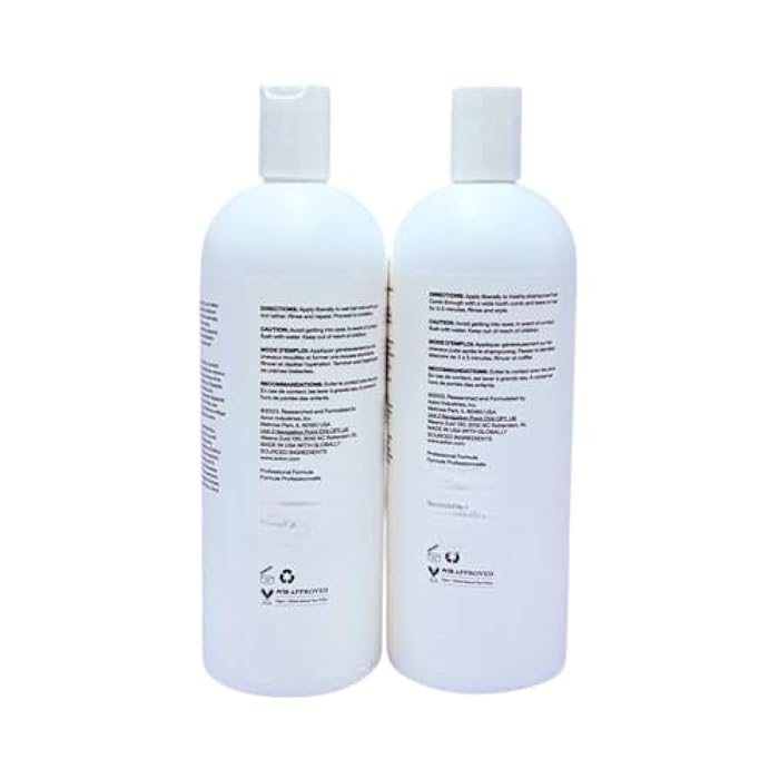 Affirm MoisturRight Nourishing Shampoo & Conditioner Set (32 oz Each) – Sulfate-Free Hydrating Duo for Dry, Damaged & Relaxed Hair – With Argan Oil & Vitamin E - Image 3
