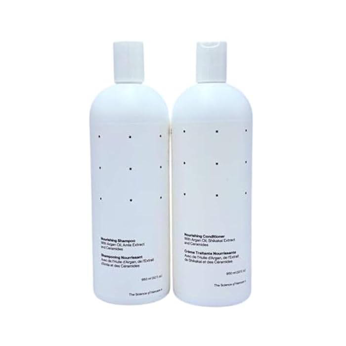 Affirm MoisturRight Nourishing Shampoo & Conditioner Set (32 oz Each) – Sulfate-Free Hydrating Duo for Dry, Damaged & Relaxed Hair – With Argan Oil & Vitamin E - Image 1