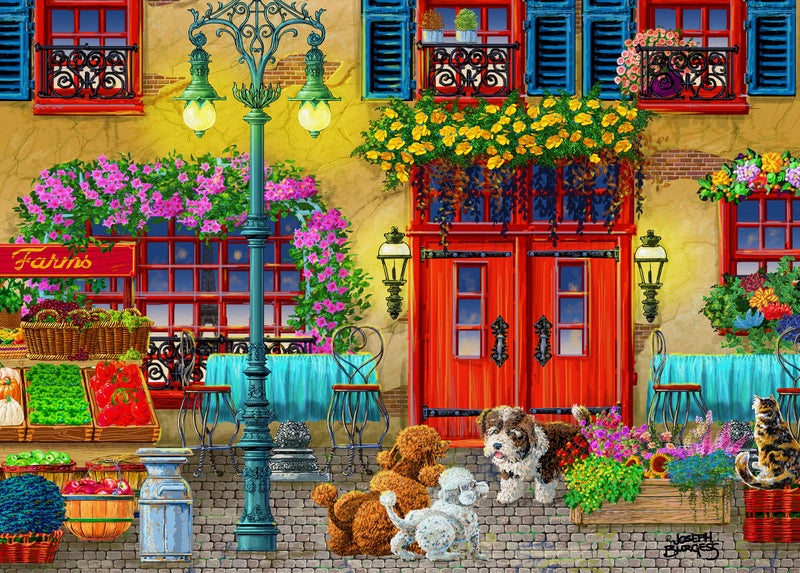 Mulic 300 Piece Puzzles for Adults Large Piece Jigsaw Puzzles for Seniors Kids Licensed by Joseph Burgess - Image 3