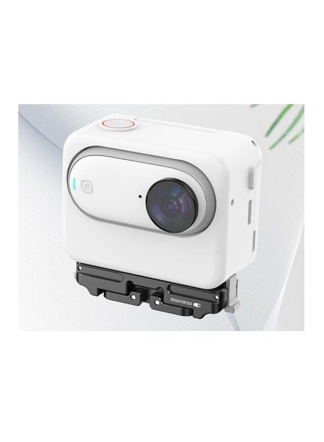 Magnetic Quick Release Mount Fit for Insta360 GO 3, Magnetic Mount Foldable Adapter, Magnetic Accessories Camera Mount, Conversion Adapter Tripod, Anti-Scratch Impact-resistant Easy Installation - Image 4