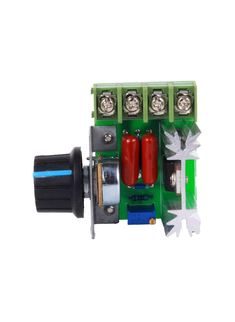 Keenso Adjustable Motor Speed Controller Board Speed Switch Module Variable Voltage Regulator 2000W AC 50220V 25A Pulse Width Modulator  - Image 3