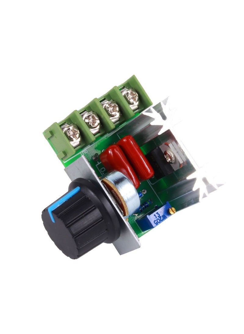 Keenso Adjustable Motor Speed Controller Board Speed Switch Module Variable Voltage Regulator 2000W AC 50220V 25A Pulse Width Modulator  - Image 5