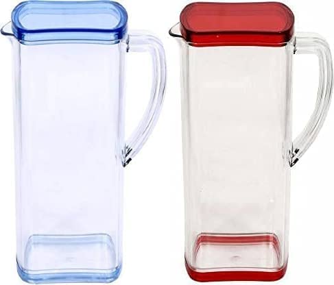 KD ZONE Premium Plastic Water Jug with Lid and Mordern Designe BPAFree LeakProof 2 Liter Aprox Capacity Ideal for Home Sports and Outdoor Activities - Image 1