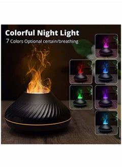 Mi VAZA Essential Oil Colorful Air Aroma Diffuser Humidifier 130ml,7 Flame Color Noiseless For Home, Office, Yoga With Auto-Off Protection  - Image 5