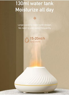 Mi VAZA Essential Oil Colorful Air Aroma Diffuser Humidifier 130ml,7 Flame Color Noiseless For Home, Office, Yoga With Auto-Off Protection  - Image 4
