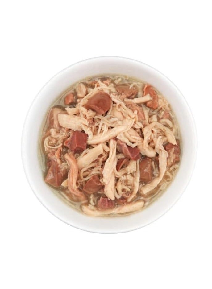 شيسر علبة طعام رطب للقطط - تونة مع جمبري - وزن 300 جرام - Image 2