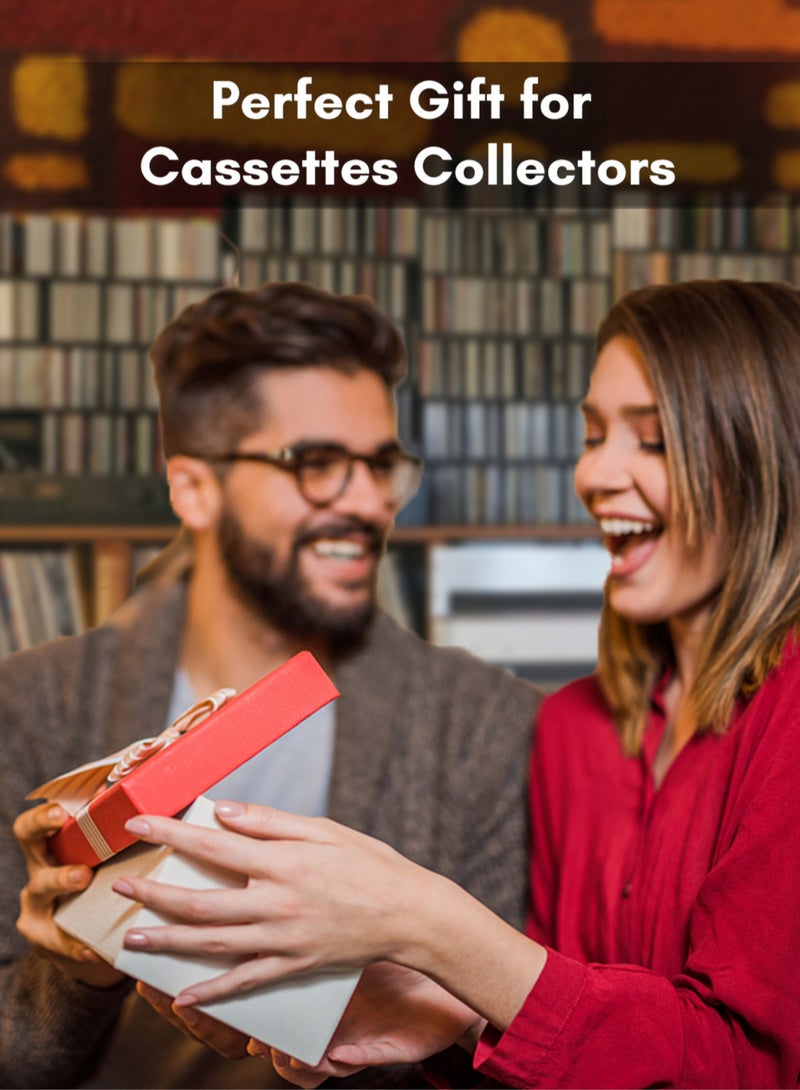 Portable Tape Player USB Cassettes Recorder Cassette to MP3 / CD Converter via USB Compatible with Laptops and Personal Computers with 3.5mm Headphone Port Stereo Sound Effect - Image 5