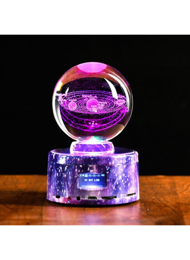Birthday Gift Girls Solar System Girls Children 10 Years Old Pupils Practical Music Music Box Toy-Color:Couple 8cm +mp4 Bluetooth Starry Sky Music Box - Image 3