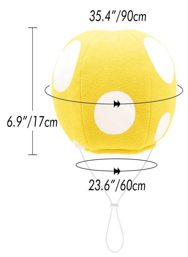 C-ZOFEK Multicolor Mushroom Toad Hat Spotted Cap Game Cosplay Costume for Halloween Christmas - Image 2