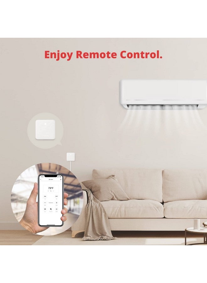 SwitchBot Hub Mini Smart Remote - IR Blaster, Link SwitchBot to Wi-Fi (Support 2.4GHz), Control TV, Air Conditioner, Compatible with Alexa, Google Home, HomePod, IFTTT - Image 5