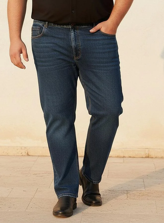 Maxim Maxim Plus Regular Fit Flexi Waist Jeans