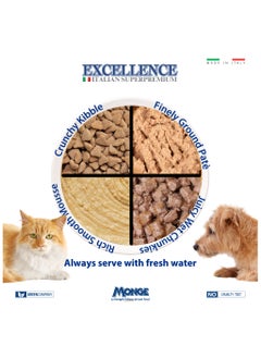 Monge Lechat Excellence by Monge | Kitten Wet Food with Tuna | Super Premium Complementary Wet Kitten Food | Chunkies in Pouch - 100g  - Image 4