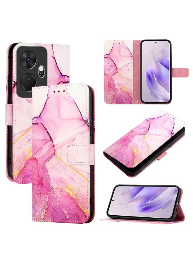 S-TOP Case For itel P55+ PT003 Marble Pattern Flip Leather Phone Case - Image 1