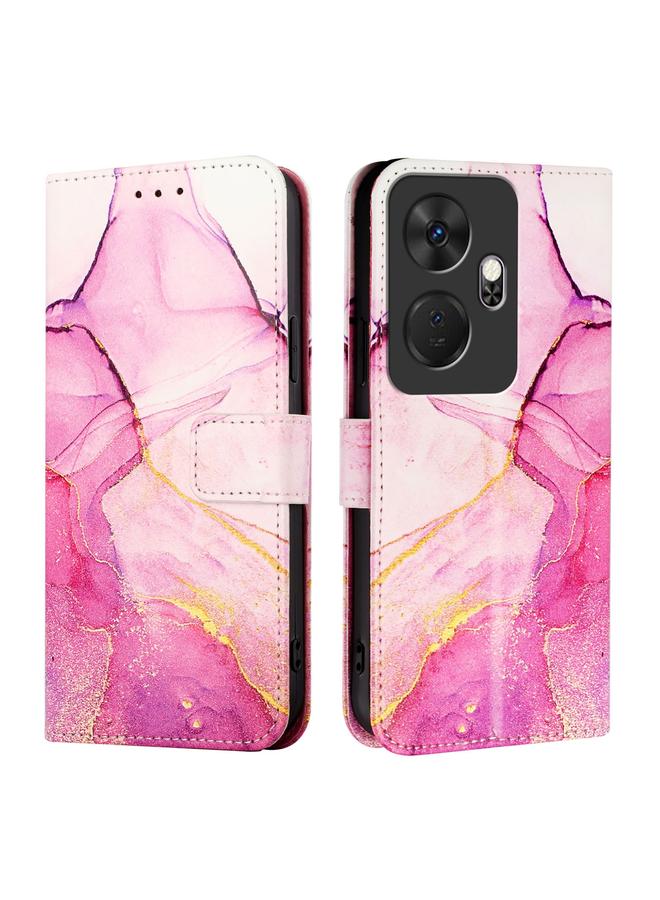 S-TOP Case For itel P55+ PT003 Marble Pattern Flip Leather Phone Case - Image 2