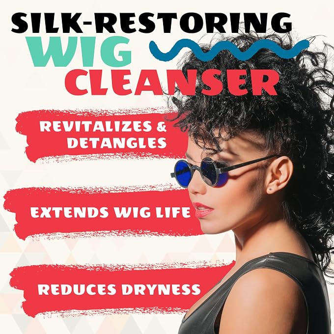 AllDay Locks Synthetic Wig Shampoo | Revitalizes and Refreshes | Cleanses & Extends Lifespan of Wigs & Hairpieces | Soft & Fresh Feeling, Grape Scent | 8 oz - Image 2