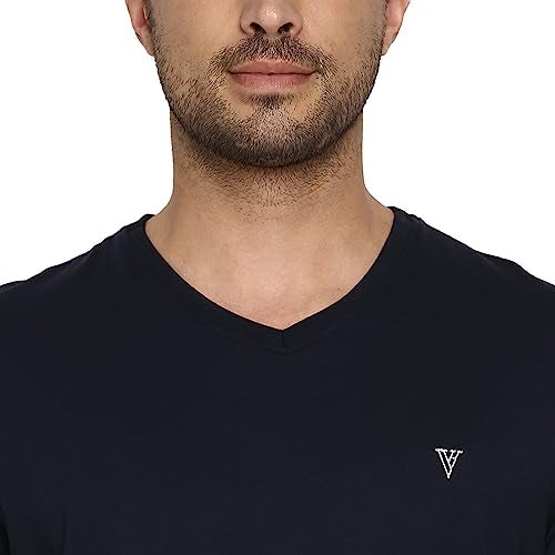 Van Heusen Navy T Shirt - Image 2