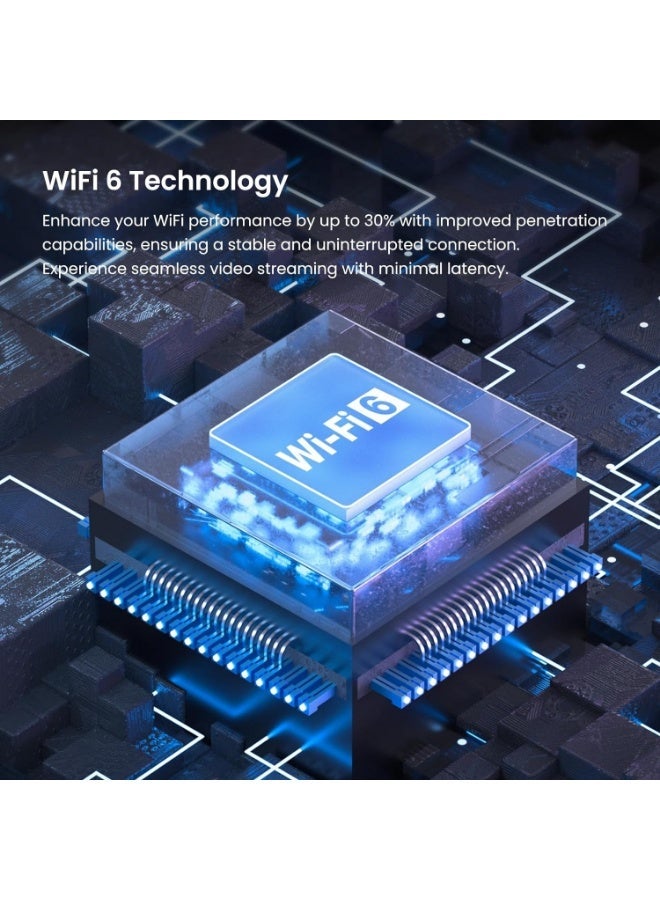 Tenda CP3 Pro Indoor Wi-Fi Camera, 360° 2K Surveillance Camera, Security Webcam for Children/Elderly/Dogs, Night Vision, One Touch Call, Two-Way Audio, Wi-Fi 6 - Image 5