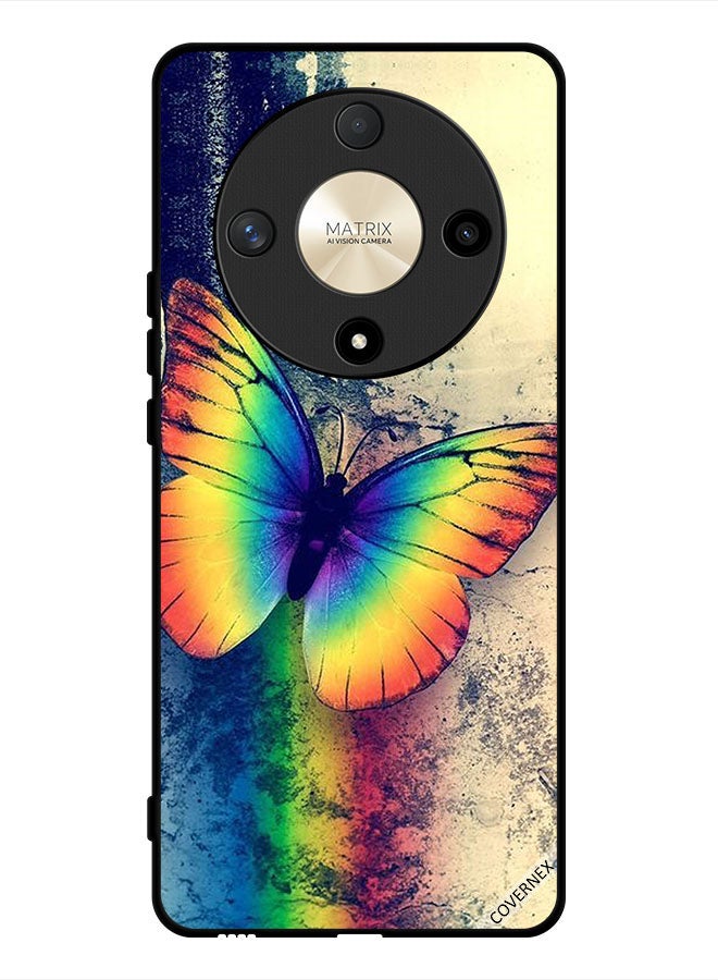 Covernex Protective Case Cover For Honor X9b Vintage Rainbow Butterfly - Image 1