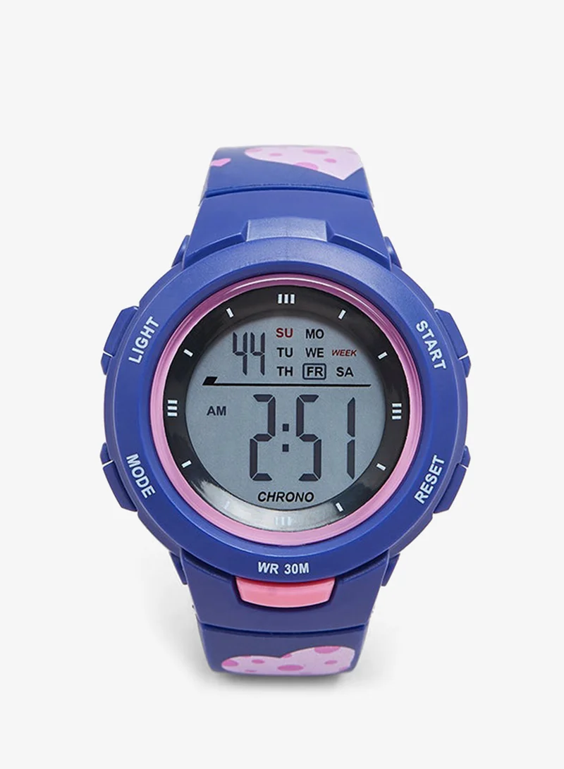 R&b Printed Digital Watch