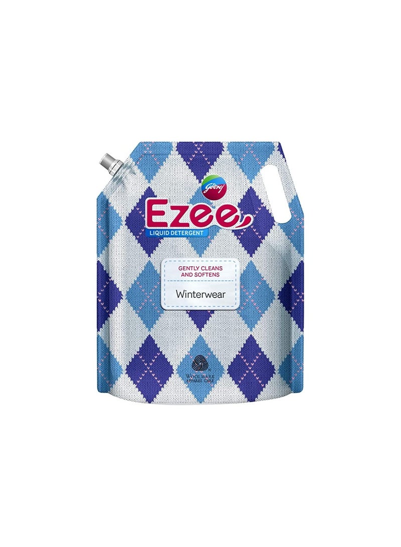 Ezee Ezee Liquid Detergent Refill Pouch Winterwear, Chiffon And Silks (2kgs)  - Image 1