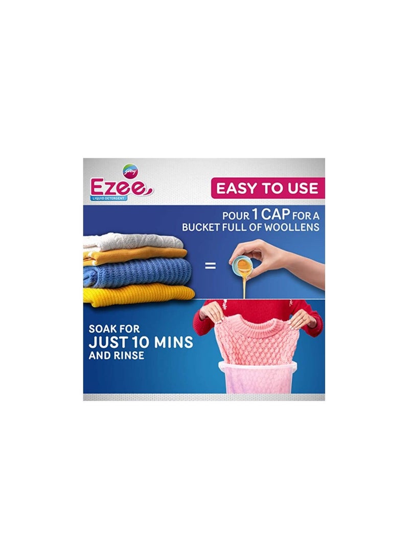 Ezee Ezee Liquid Detergent Refill Pouch Winterwear, Chiffon And Silks (2kgs)  - Image 5