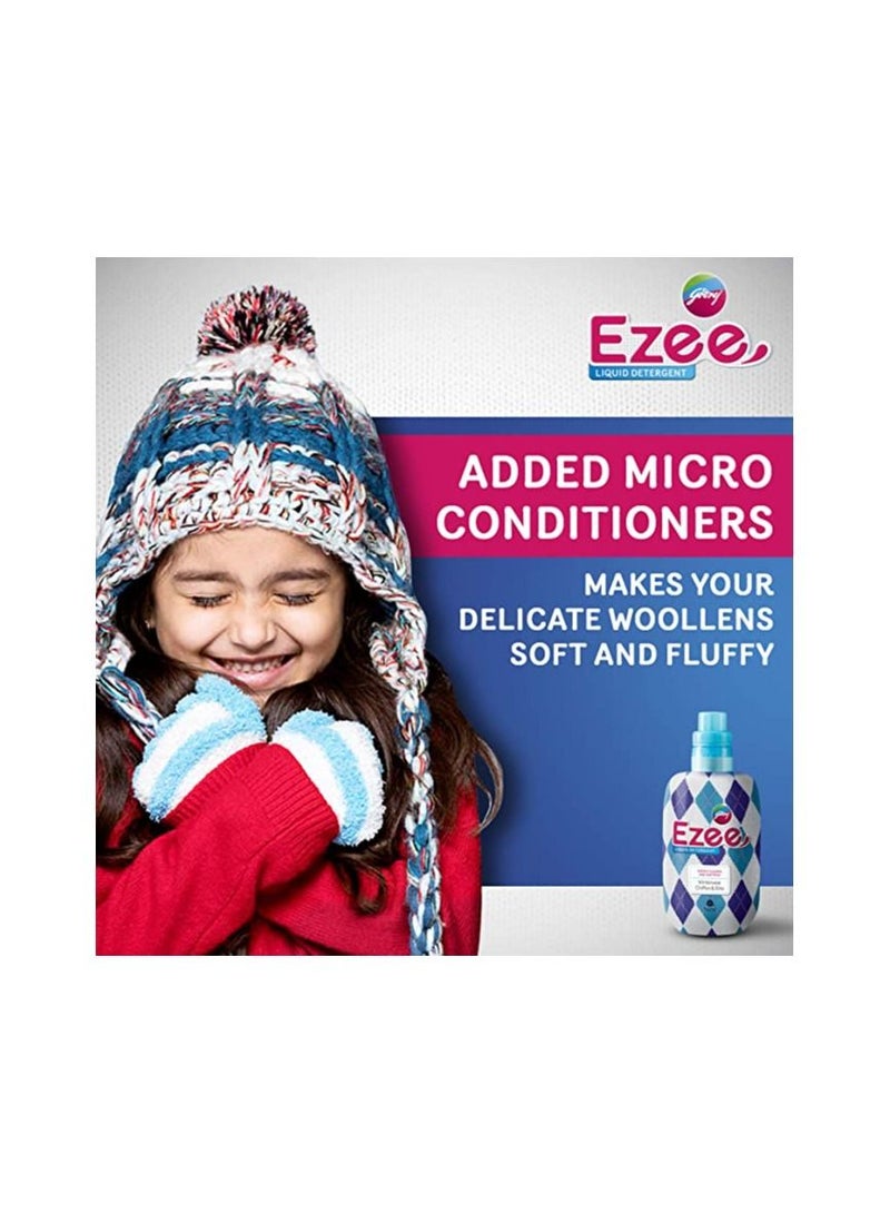 Ezee Ezee Liquid Detergent Refill Pouch Winterwear, Chiffon And Silks (2kgs)  - Image 2