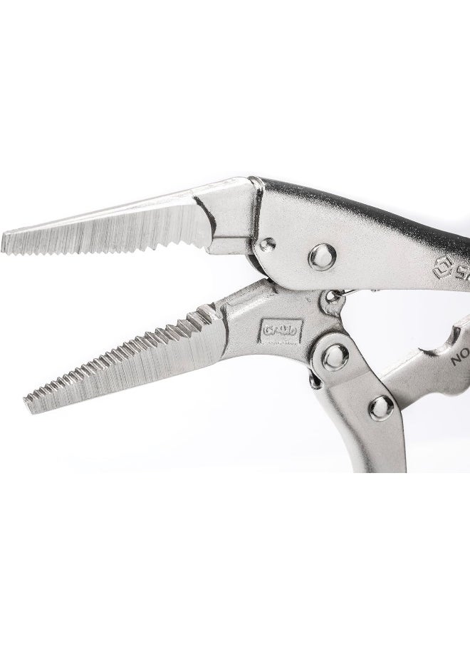 Sata Sata Long Nose Locking Pliers 9"  - Image 4