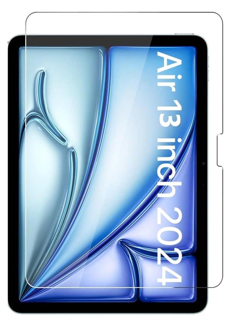 DUSALA Screen Protector Compatible with Ipad Air 13-Inch 2024 (M2) A2898 A2903 A2904,9H Hardness Tempered Glass Film, Ultra Resistant Anti-Fingerprints HD-Clear Tablet Film for Ipad Air 2024 - Image 1