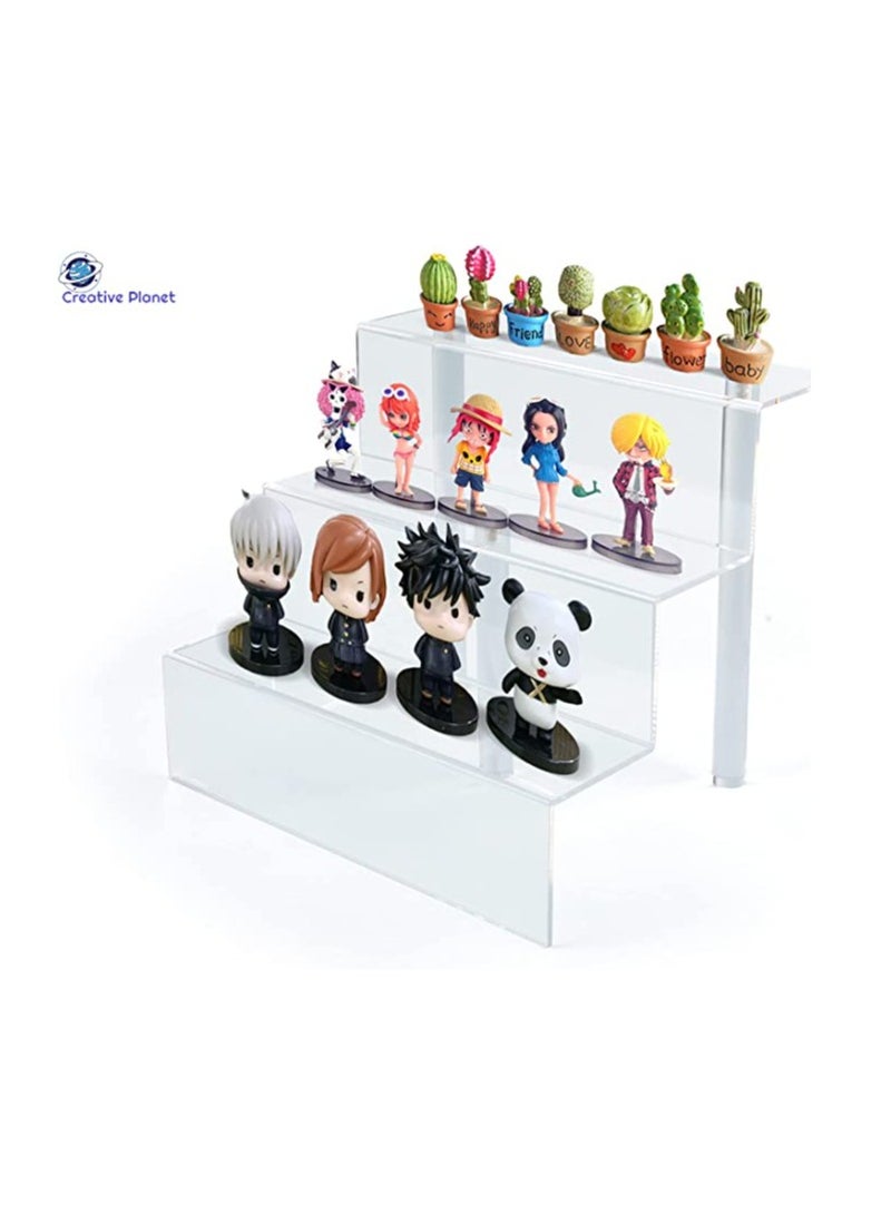 Creative Planet Acrylic Display Riser Shelf Cupcake Stand. (3 Steps HD AE) - Image 3